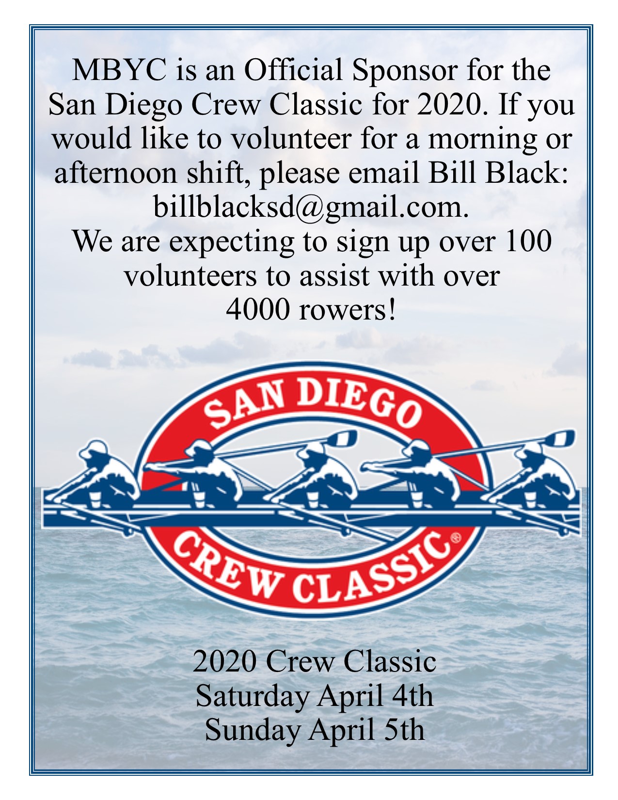 Crew Classic Mission Bay Yacht Club